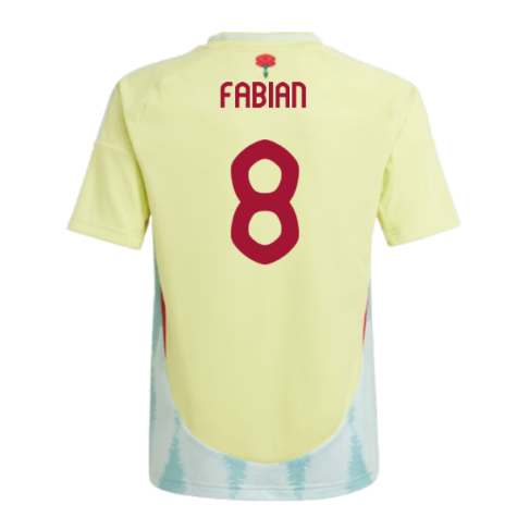 2024-2025 Spain Away Shirt (Kids) (Fabian 8)