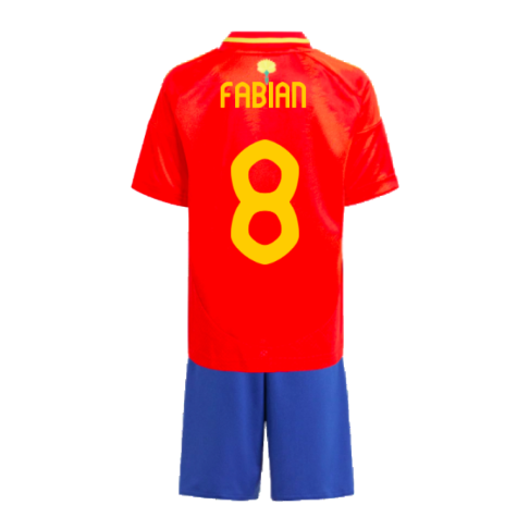 2024-2025 Spain Home Mini Kit (Fabian 8)