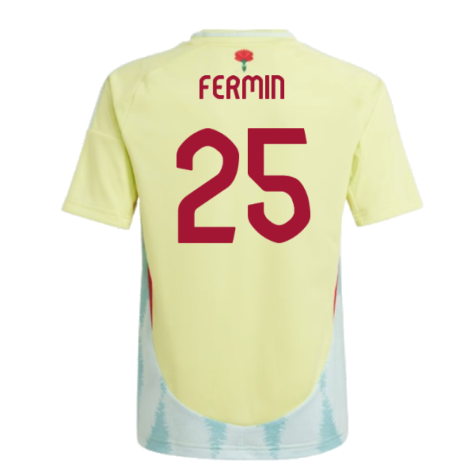 2024-2025 Spain Away Shirt (Kids) (Fermin 25)