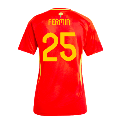 2024-2025 Spain Home Shirt (Ladies) (Fermin 25)