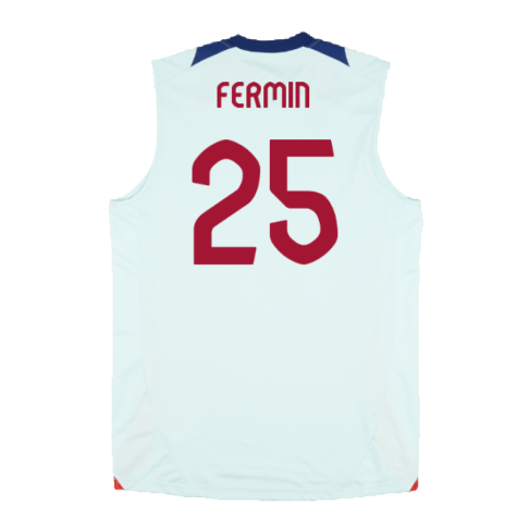 2024-2025 Spain Sleeveless Jersey (Mint) (Fermin 25)