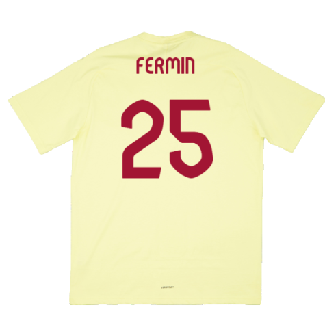 2024-2025 Spain Travel Tee (Yellow) (Fermin 25)