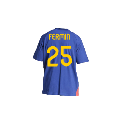 2024-2025 Spain Training Tee (Blue) (Fermin 25)