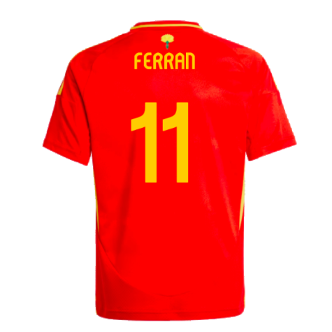 2024-2025 Spain Home Shirt (Kids) (Ferran 11)