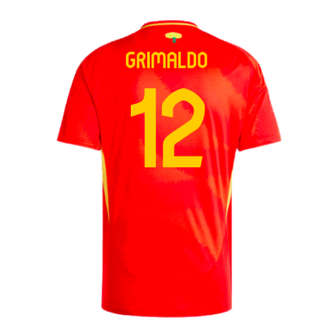 2024-2025 Spain Home Shirt (Grimaldo 12)