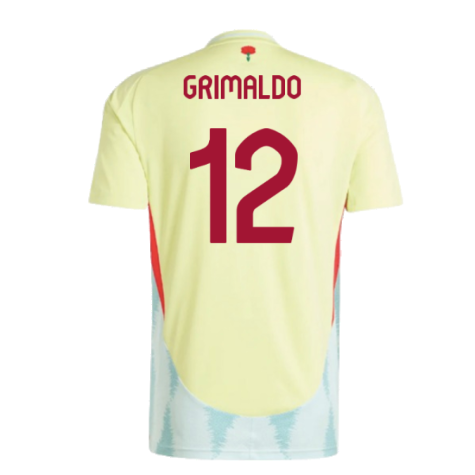 2024-2025 Spain Away Shirt (Grimaldo 12)