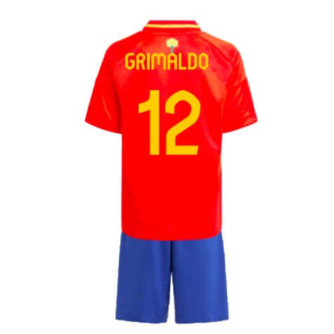 2024-2025 Spain Home Mini Kit (Grimaldo 12)