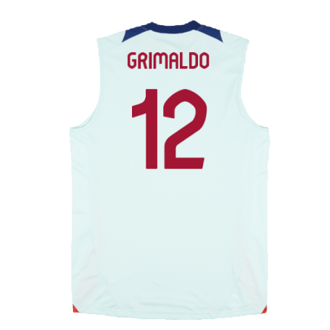 2024-2025 Spain Sleeveless Jersey (Mint) (Grimaldo 12)