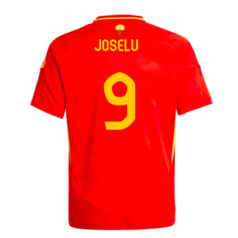 2024-2025 Spain Home Shirt (Kids) (Joselu 9)