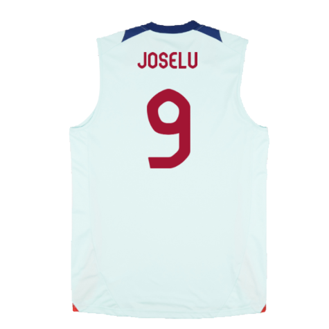 2024-2025 Spain Sleeveless Jersey (Mint) (Joselu 9)