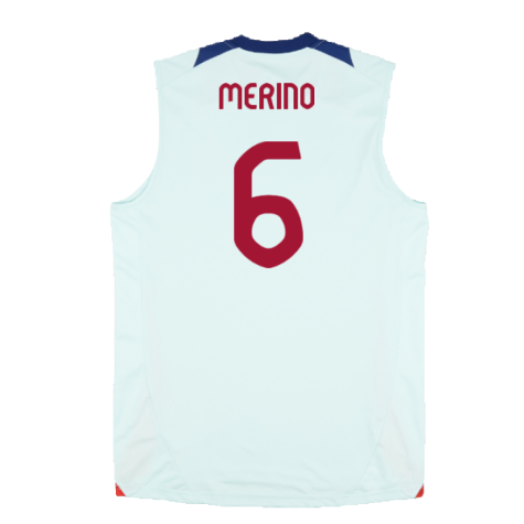 2024-2025 Spain Sleeveless Jersey (Mint) (Merino 6)