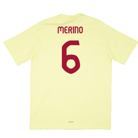 2024-2025 Spain Travel Tee (Yellow) (Merino 6)