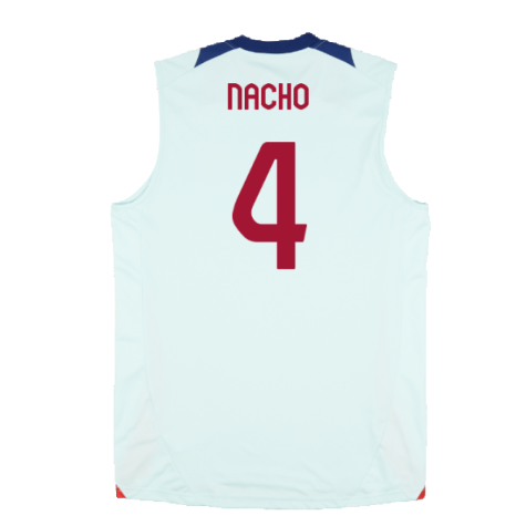 2024-2025 Spain Sleeveless Jersey (Mint) (Nacho 4)