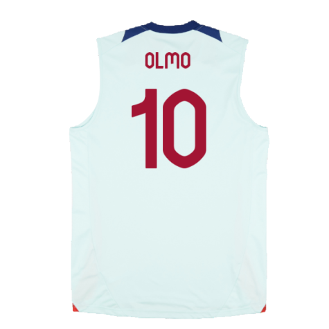 2024-2025 Spain Sleeveless Jersey (Mint) (Olmo 10)