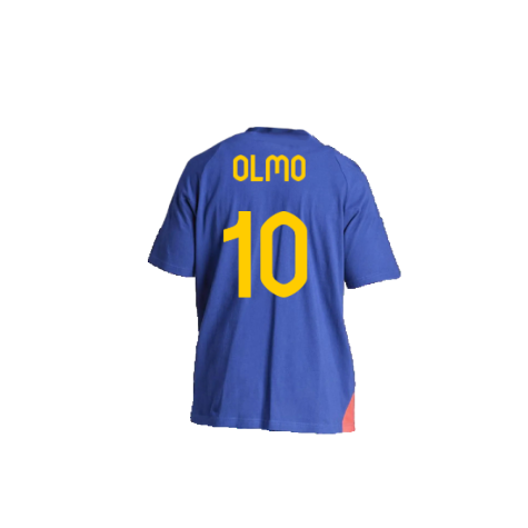 2024-2025 Spain Training Tee (Blue) (Olmo 10)