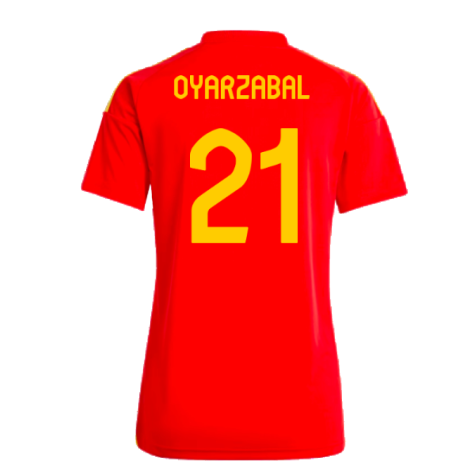 2024-2025 Spain Home Fan Shirt (Ladies) (Oyarzabal 21)