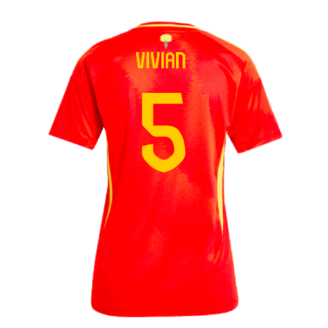 2024-2025 Spain Home Shirt (Ladies) (Vivian 5)