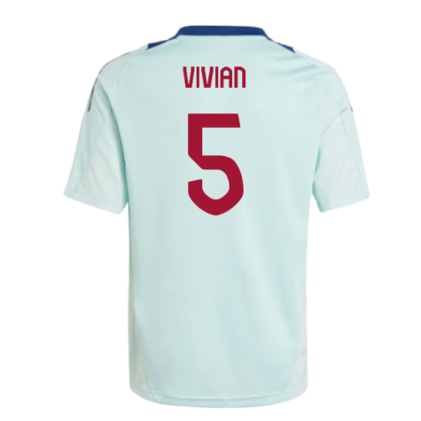 2024-2025 Spain Training Jersey (Turquoise) - Kids (Vivian 5)