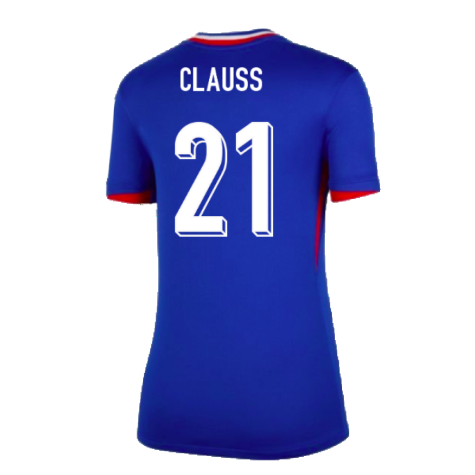 2024-2025 France Home Shirt (Womens) (Clauss 21)