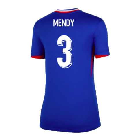 2024-2025 France Home Shirt (Womens) (Mendy 3)