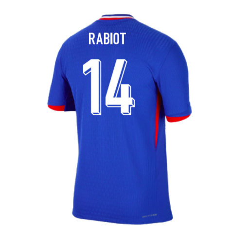 2024-2025 France Dri-FIT ADV Match Home Shirt (Rabiot 14)