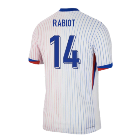 2024-2025 France Away Dri-ADV Match Shirt (Rabiot 14)