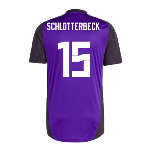 2024-2025 Germany Training Jersey (Purple) (Schlotterbeck 15)