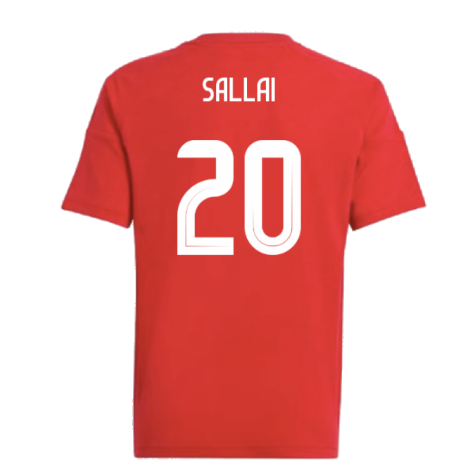 2024-2025 Hungary Home FAN Shirt (Kids) (SALLAI 20)