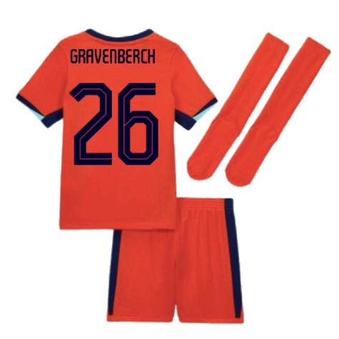 2024-2025 Netherlands Home Mini Kit (Gravenberch 26)