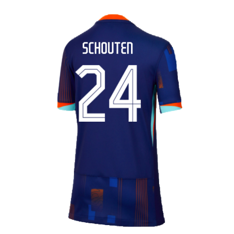 2024-2025 Netherlands Away Shirt (Kids) (Schouten 24)