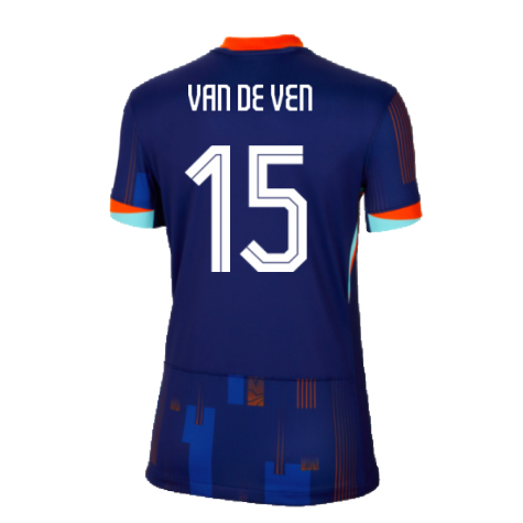 2024-2025 Netherlands Away Shirt (Womens) (Van De Ven 15)