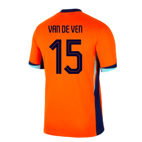 2024-2025 Netherlands Home Shirt (Van De Ven 15)