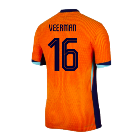 2024-2025 Netherlands Dri-Fit ADV Match Home Shirt (Veerman 16)