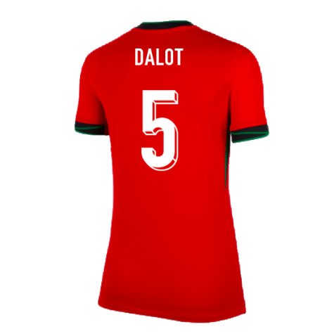 2024-2025 Portugal Home Shirt (Womens) (Dalot 5)