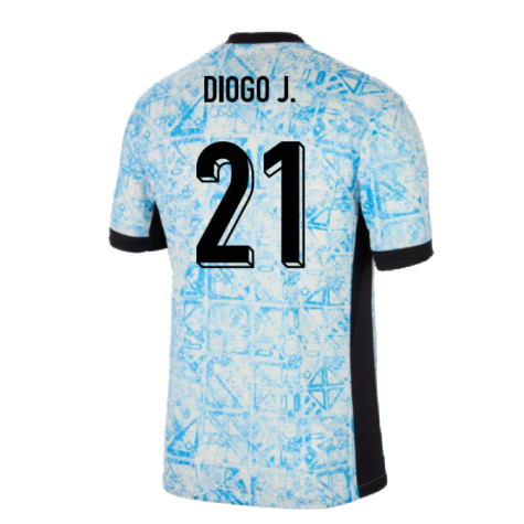 2024-2025 Portugal Away Shirt (Diogo J. 21)