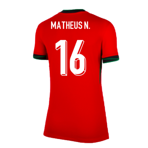 2024-2025 Portugal Home Shirt (Womens) (Matheus N. 16)