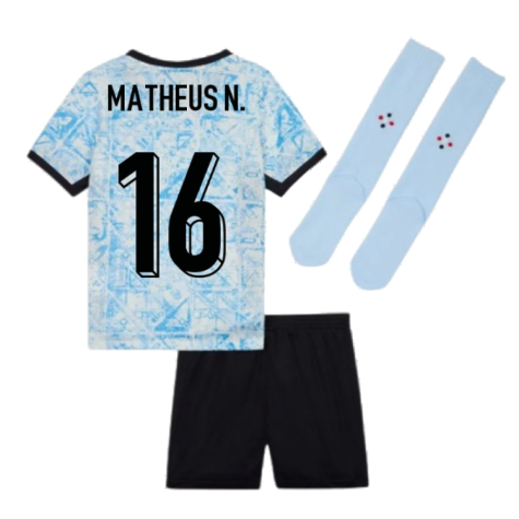 2024-2025 Portugal Away Mini Kit (Matheus N. 16)