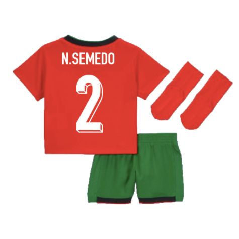 2024-2025 Portugal Home Baby Kit (N.Semedo 2)