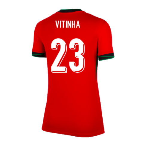 2024-2025 Portugal Home Shirt (Womens) (Vitinha 23)