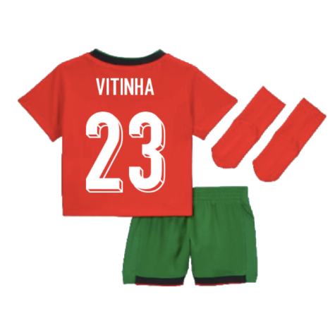 2024-2025 Portugal Home Baby Kit (Vitinha 23)