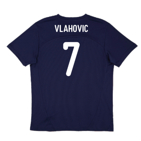 2024-2025 Serbia Training Jersey (Navy) (Vlahovic 7)