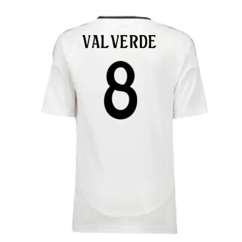 2024-2025 Real Madrid Home Mini Kit (Valverde 8)