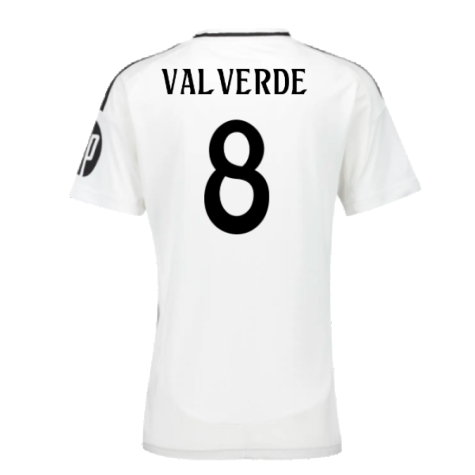 2024-2025 Real Madrid Home Shirt (Womens) (Valverde 8)