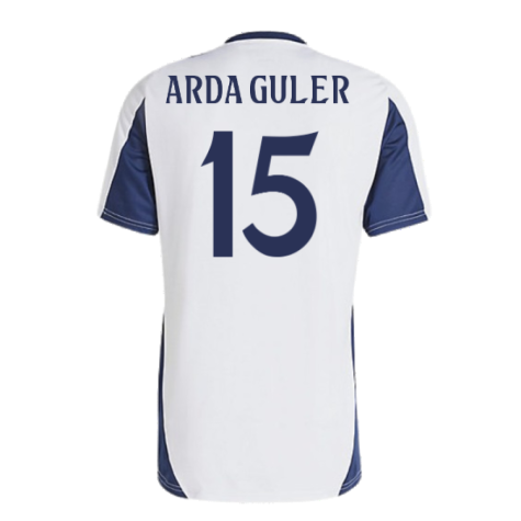 2024-2025 Real Madrid Training Shirt (White) (Arda Guler 15)