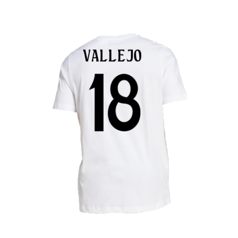 2024-2025 Real Madrid DNA Graphic Tee (White) (Vallejo 18)