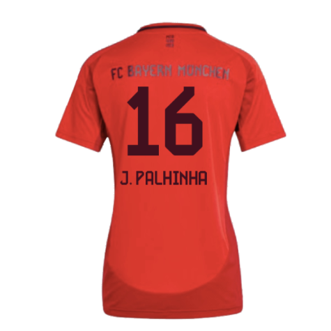 2024-2025 Bayern Munich Home Shirt (Womens) (J. Palhinha 16)