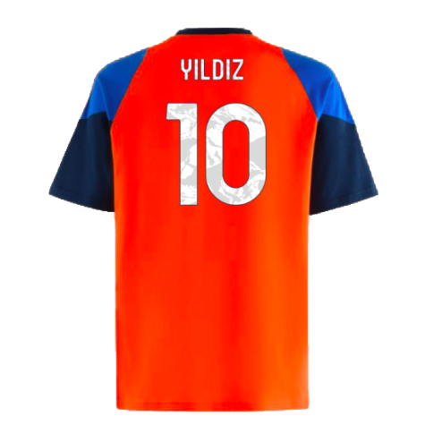 2024-2025 Juventus Training Tee (Orange) (Yildiz 10)