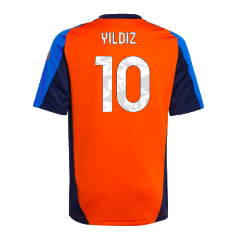 2024-2025 Juventus Training Jersey (Orange) - Kids (Yildiz 10)