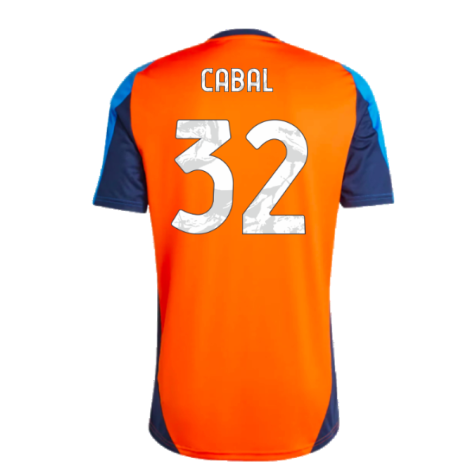 2024-2025 Juventus Training Jersey (Orange) (Cabal 32)