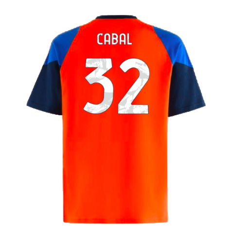 2024-2025 Juventus Training Tee (Orange) (Cabal 32)